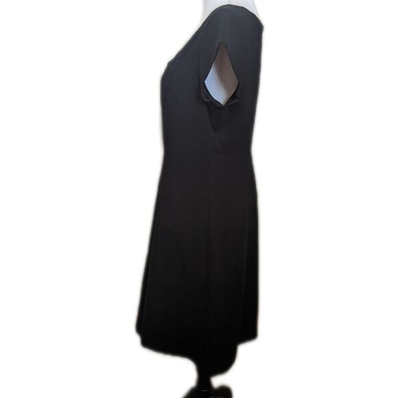 CAbi style #840 Perfectly Chic Little Black Dress, poly/rayon/spandex 12 - Picture 2 of 7